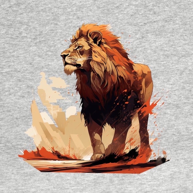 lion by piratesnow